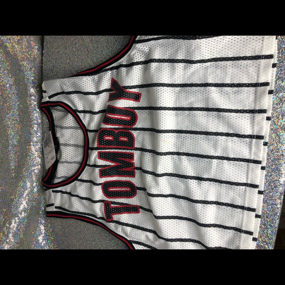 Tom Boy Jersey Crop Top